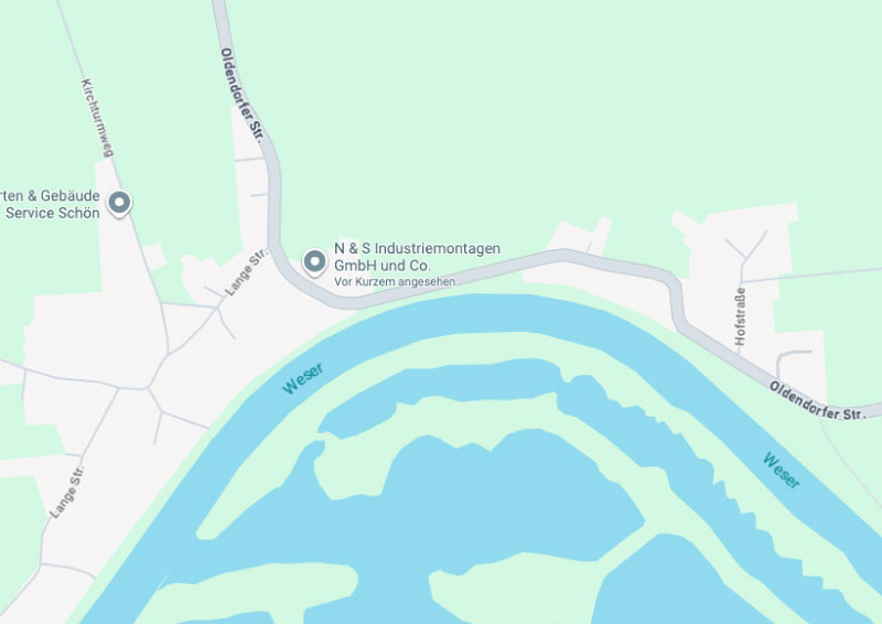 Landkarte, wo N & S Industriemontagen GmbH und Co. KG zu finden ist